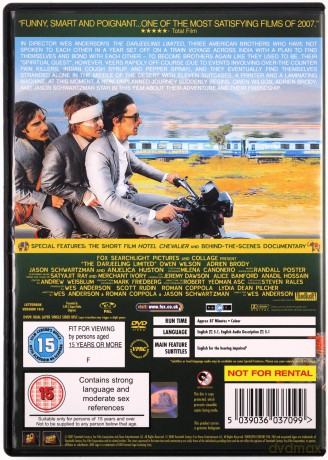 The Darjeeling Limited (Pociąg do Darjeeling) [DVD]