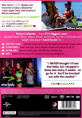Charlotte Crosby's 3 Minute Belly Blitz [DVD]