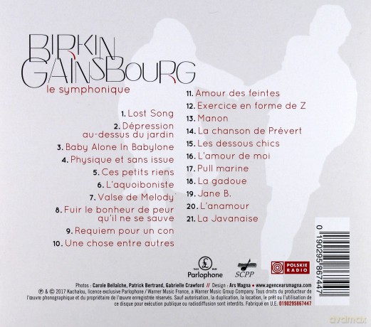 Jane Birkin: Birkin / Gainsbourg: Le Symphonique [CD]