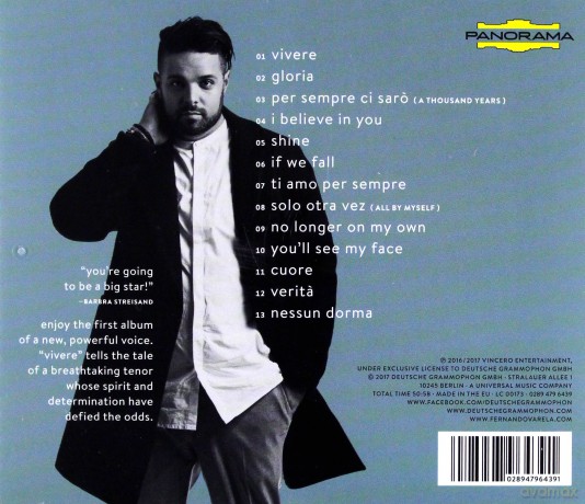 Fernando Varela: Vivere [CD]