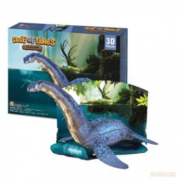 CUBICFUN Puzzle 3D Plesiosaur [PUZZLE]