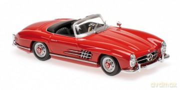 Mercedes-Benz 300 SL Roadster (W198 II) 1955 (dark red)