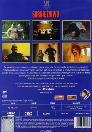 Sarnie Żniwo czyli pokusa statuetkowego szlaku [DVD]