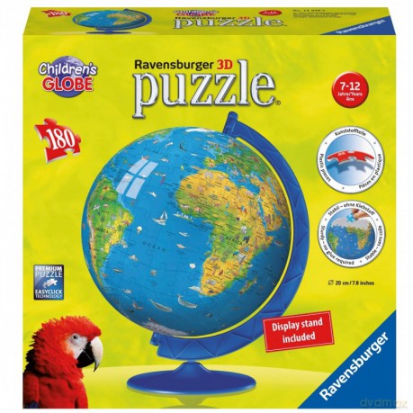 RAVENSBURGER 180 el. Kuliste Globus [PUZZLE]