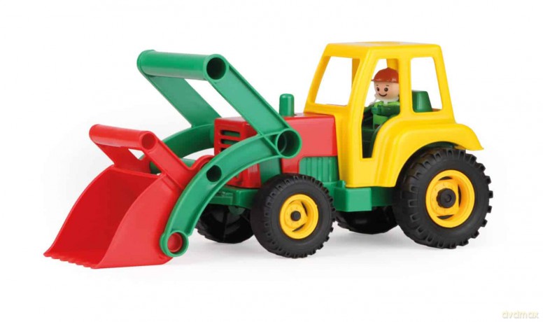 TRAKTOR Z ŁADOWARKĄ 35 CM