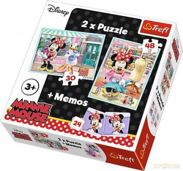 TREFL 30, 48 el. + memo - Hobby Minnie (90605) [PUZZLE]
