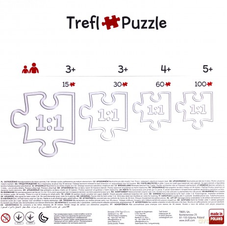 TREFL 30, 48 el. + memo - Tomek i przyjaciele (90602) [PUZZLE]
