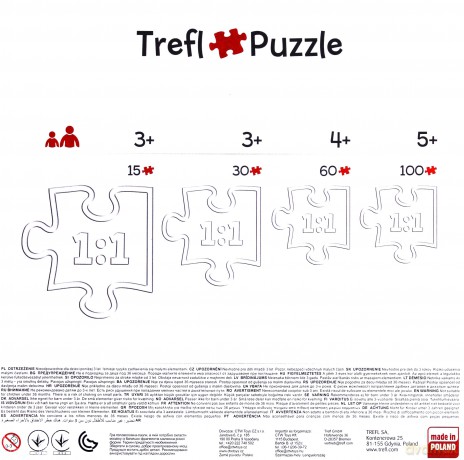 TREFL 30, 48 el. + Memo - Zakochana Śnieżka Disney Princess (90603) [PUZZLE]