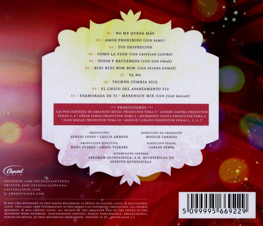 Selena: Enamorada De Ti [CD]