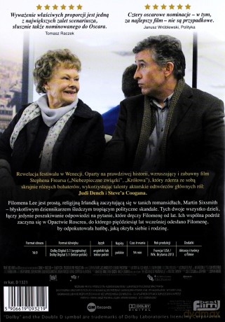 Tajemnica Filomeny [DVD]