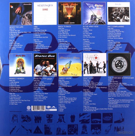 Status Quo: The Vinyl Collection 1981-1996 (Limited) [12xWinyl]