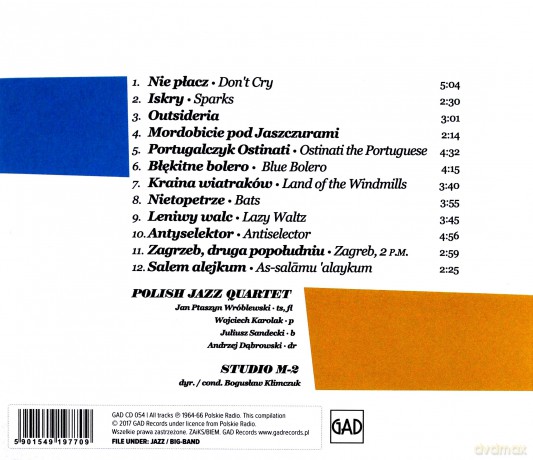 Polish Jazz Quartet: Meets Studio M2 [CD]