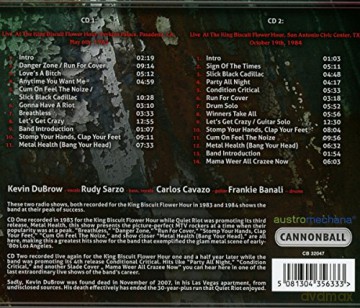 Quiet Riot: 2 Live Biscuits [2CD]