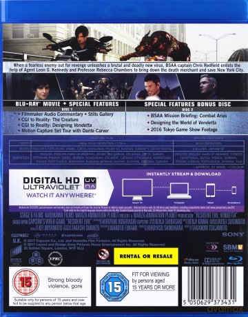 Resident Evil: Vendetta [2xBlu-Ray]