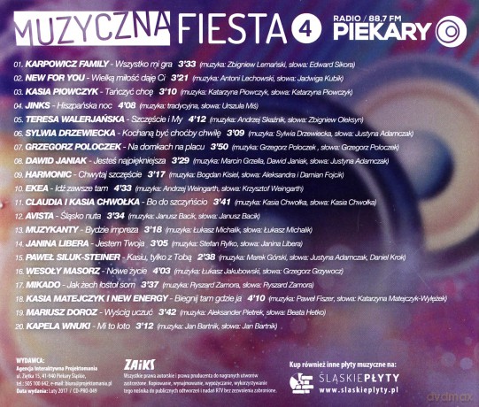 Muzyczna Fiesta vol. 4 (Radio Piekary) [CD]