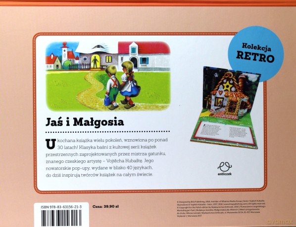 Jaś i Małgosia - Vojtech Kubasta [KSIĄŻKA]