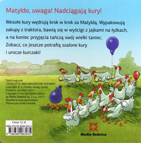 Matyldo. Co robią kury - Alexander Steffensmeier [KSIĄŻKA]