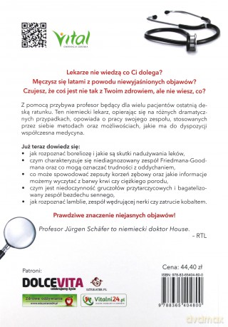Medyczne śledztwa. Rozpoznanie schorzeń trudnych do zdiagnozowania - Jurgen Schafer [KSIĄŻKA]