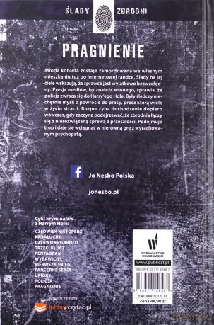 Pragnienie - Jo Nesbo [KSIĄŻKA]