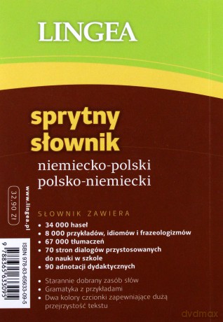 Sprytny słownik niemiecko-polski polsko-niemiecki [KSIĄŻKA]