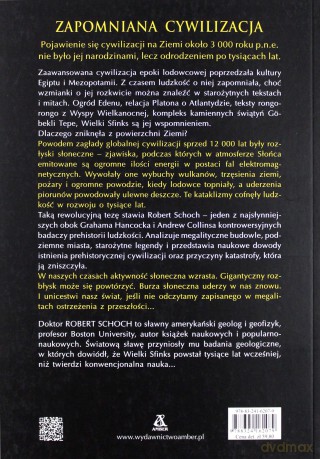 Zapomniana cywilizacja - Robert Schoch [KSIĄŻKA]