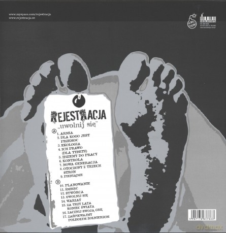Rejestracja: Uwolnij Się [Winyl]