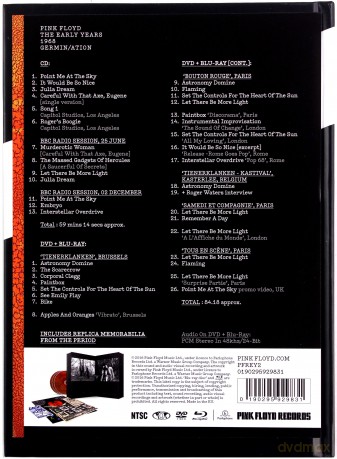Pink Floyd: 1968 Germin/Ation [Blu-Ray]+[DVD]+[CD]