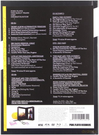 Pink Floyd: The Early Years 1969 Dramatis/Ation [Blu-Ray]+[DVD]+[2CD]