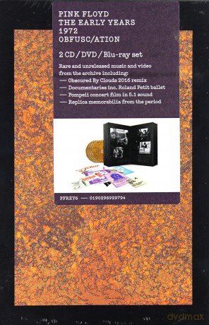 Pink Floyd: 1972 Obfusc/Ation [Blu-Ray]+[DVD]+[2CD]