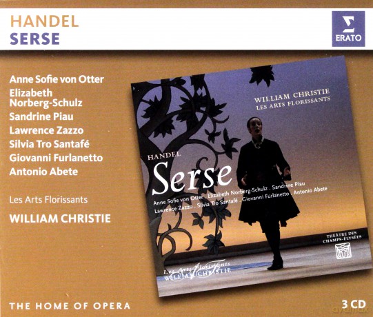 Christie & Arts Florissants & Von Otter & Norberg-Schulz & Piau & Zazzo & Santafe: Handel: Serse [3CD]