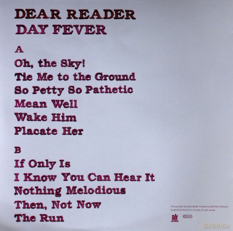 Dear Reader: Day Fever (Limited Edition) (Magenta) [Winyl]