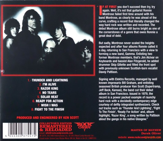Gamma: 1 [CD]