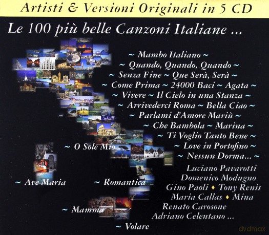 100 Beautiful Italian Songs [5CD]