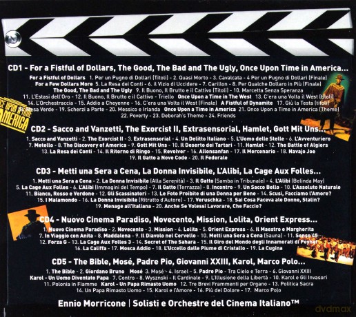 Ennio Morricone: 100 Greatest Movie Hits [5CD]