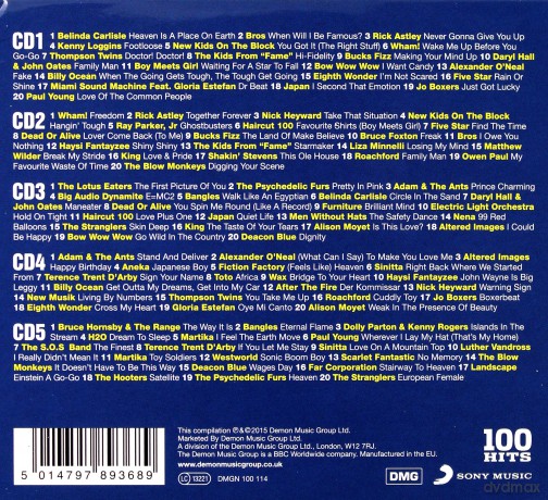 100 Hits - 80s Essentials [5CD]
