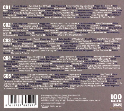100 Hits - American Songbook [5CD]