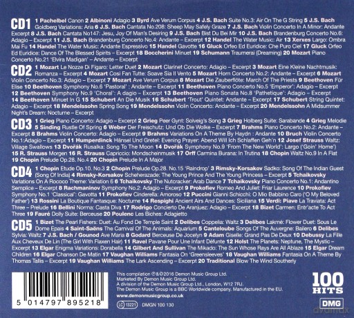 100 Hits - Relaxing Classics [5CD]