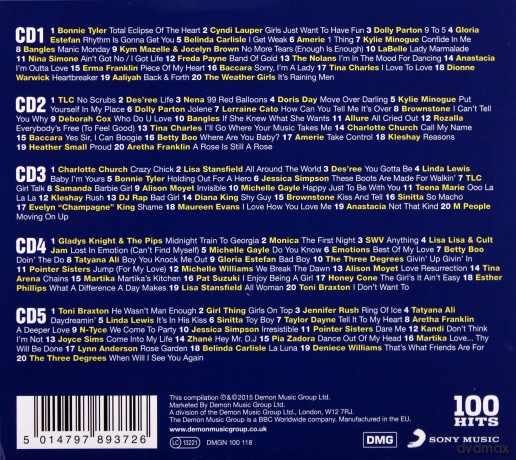 100 Hits - The Ladies [5CD]
