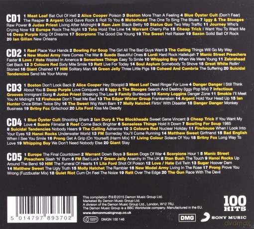 100 Hits - Total Rock [5CD]