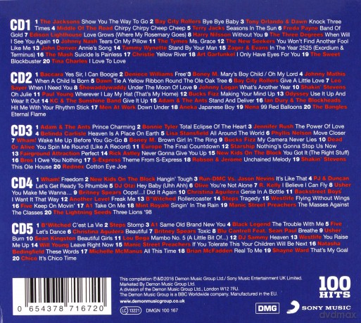 100 Hits - Ultimate No.1's [5CD]
