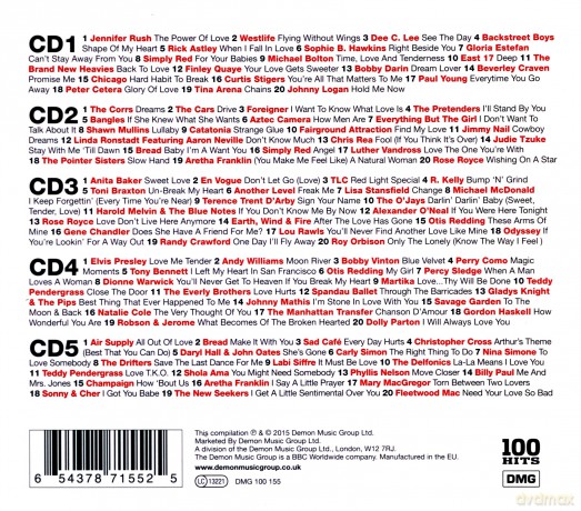 100 Hits Love [5CD]