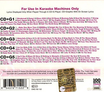 100 Hits: 90s Anthems Karaoke [5CD]