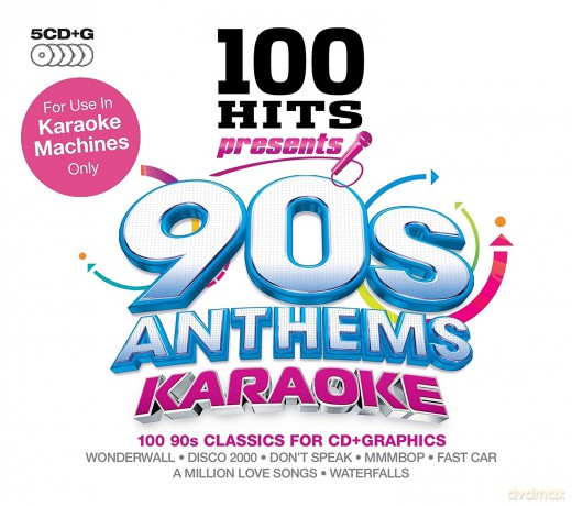 100 Hits: 90s Anthems Karaoke [5CD]