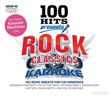 100 Hits: Rock Classics Karaok [5CD]