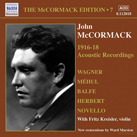 John Mccormack: 1916-18 Acoustic Recordings [CD]