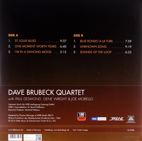 Dave Brubeck: 1960 Essen, Grugahalle [Winyl]
