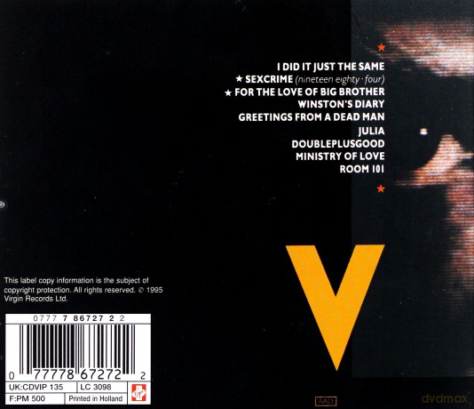 Eurythmics: 1984 (For Love Of Big Brother) [CD]