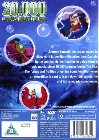 20,000 Leagues Under The Sea (20 000 mil podmorskiej żeglugi) [DVD]