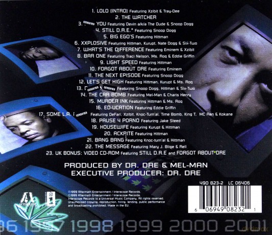 Dr Dre: 2001 (Uk Version) [CD]