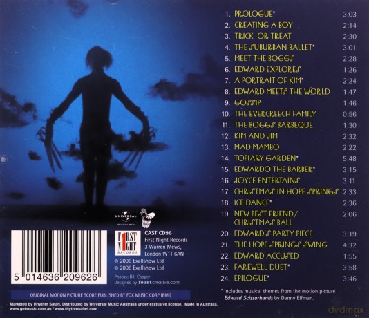 Edward Scissorhands: 2005 London Stage Premier.. [CD]